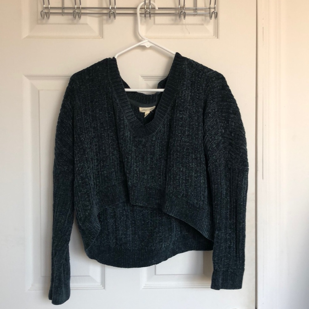 Soft green sweater from Urban Outfitters
